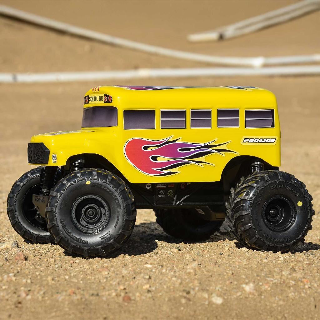 Pro-Line Pre-Cut (School Bus) Clear Body For Arrma Gorgon Grom