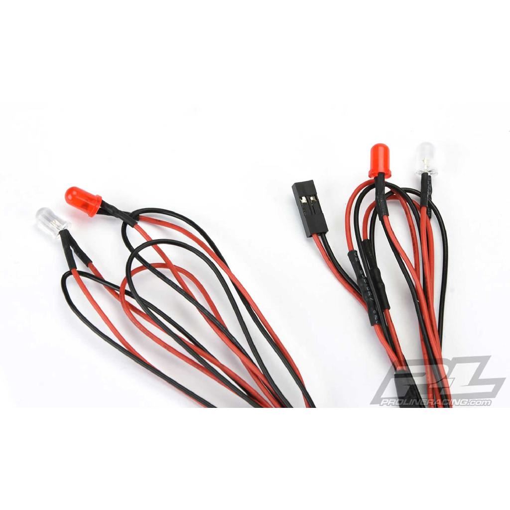 Proline 1/10 Universal Led Headlight & Tail Light Kit For Crawler Bo