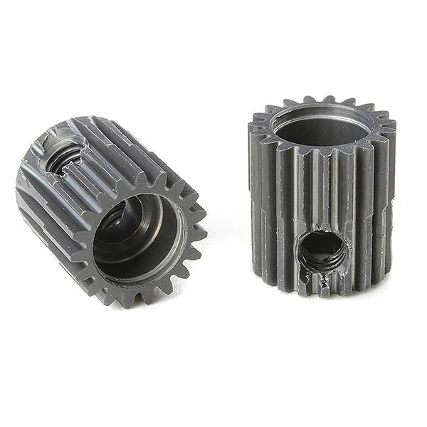 Corally 64 Dp Pinion Short Hard Anodised Al7075 19 Teeth Shaft Dia. 3.17mm