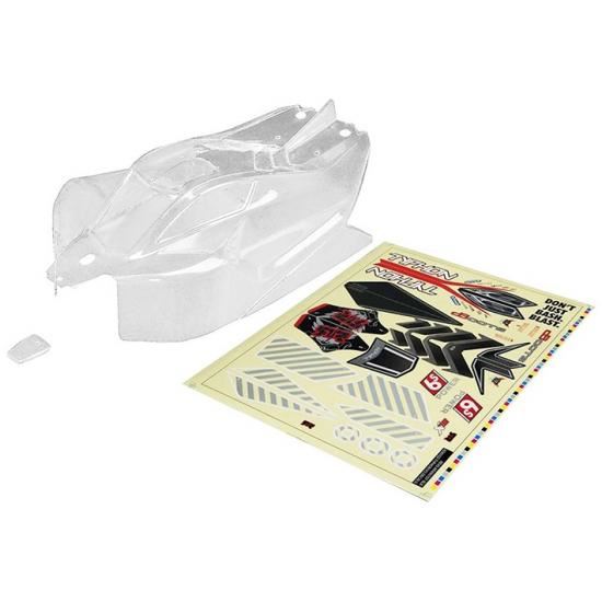 ARRMA Body Clear W/ Decals Typhon 6S BLX