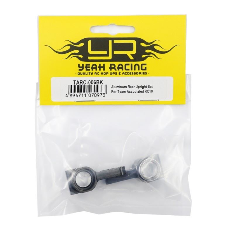 Yeah Racing Aluminum Rear Upright Set For Team Associated Rc10