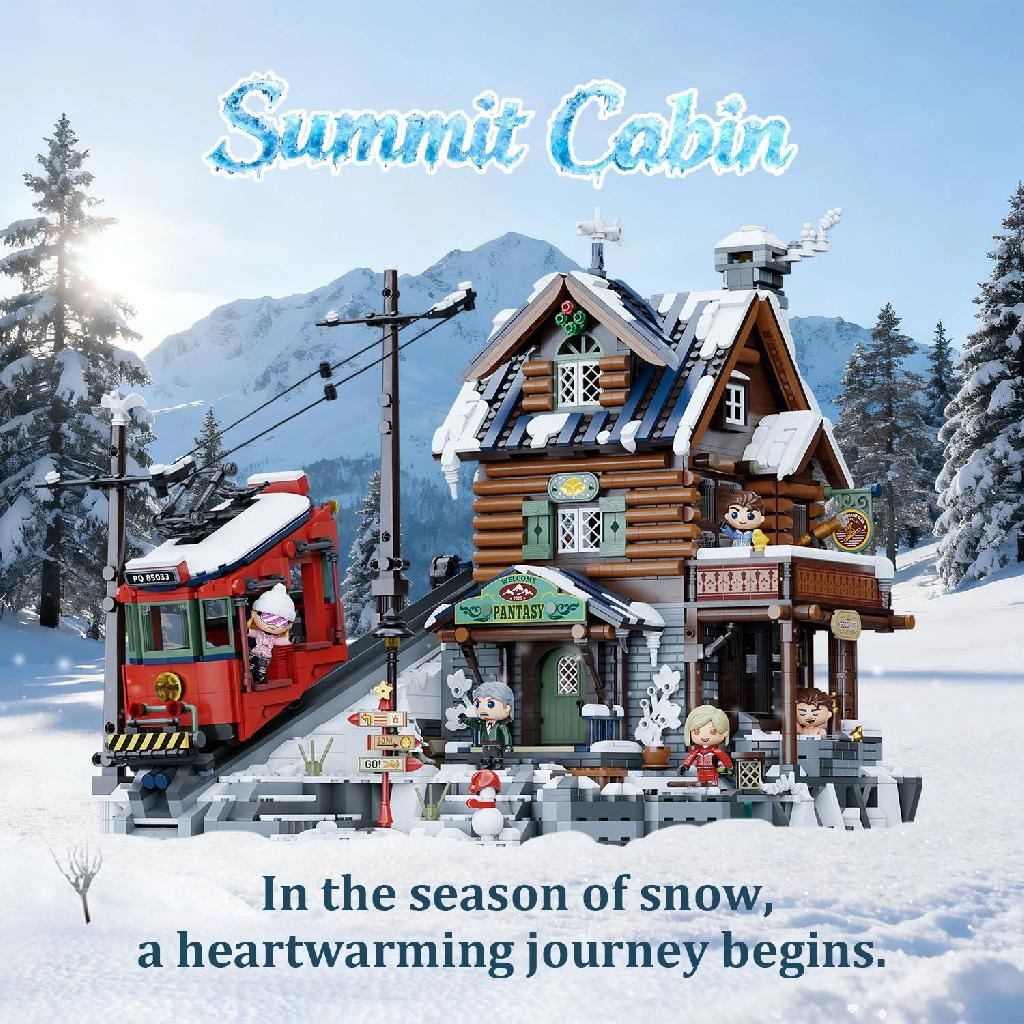 Pantasy Mountain Summit Ski Cabin - 3135 Pcs