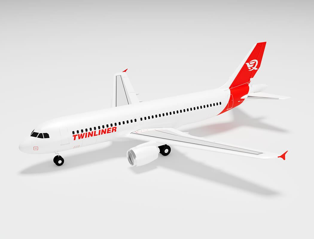 XFLY TWINLINER 40MM EDF JET w/o TX/RX/BATT