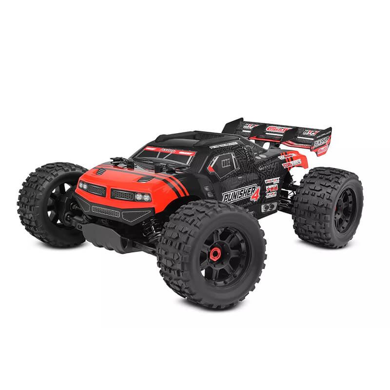 Corally Punisher 4 Brushless 4S Basher Truck Rtr - Red