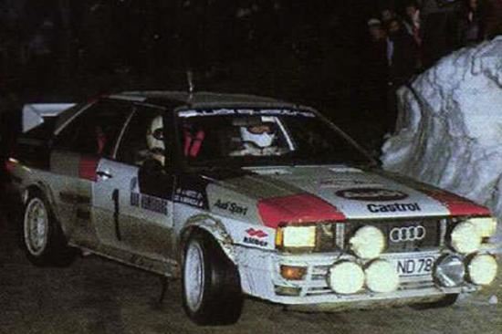 Italeri 1/24 Audi Quattro Rally