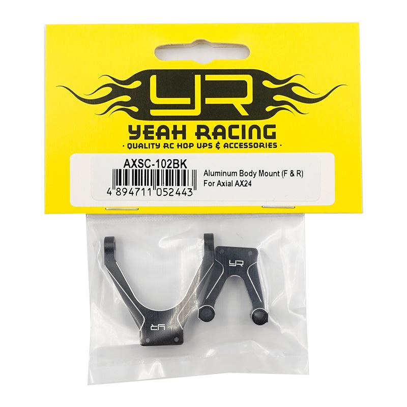 Yeah Racing Aluminum Body Mount (F & R) For Axial AX24