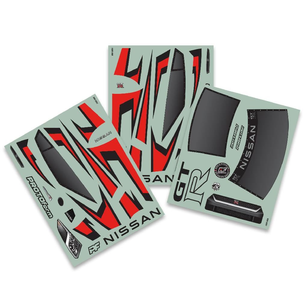 PRM 1/10 Nissan GT-R R35 Pro Mod Tough-Color Gray Body: Drag Car