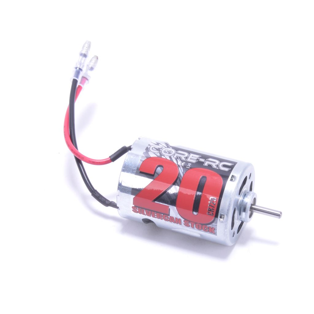 Core 20 Silver Can Brushed 540 Motor