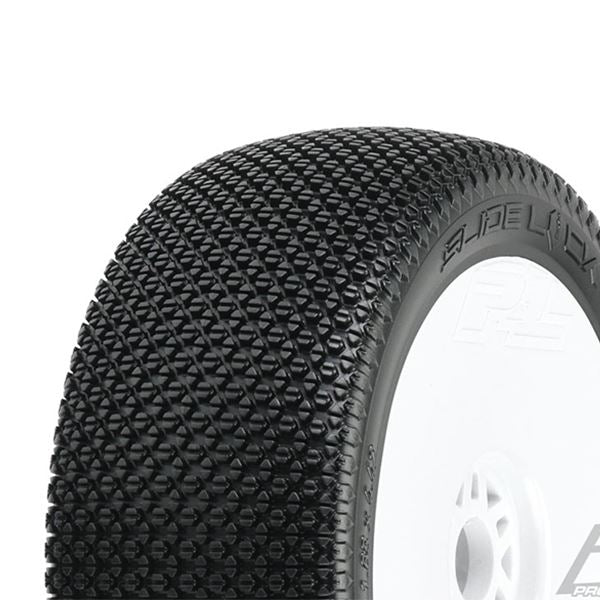 Proline 'Slide Lock' S4 Pre- Mount Vel. V2 White Wheels (2)