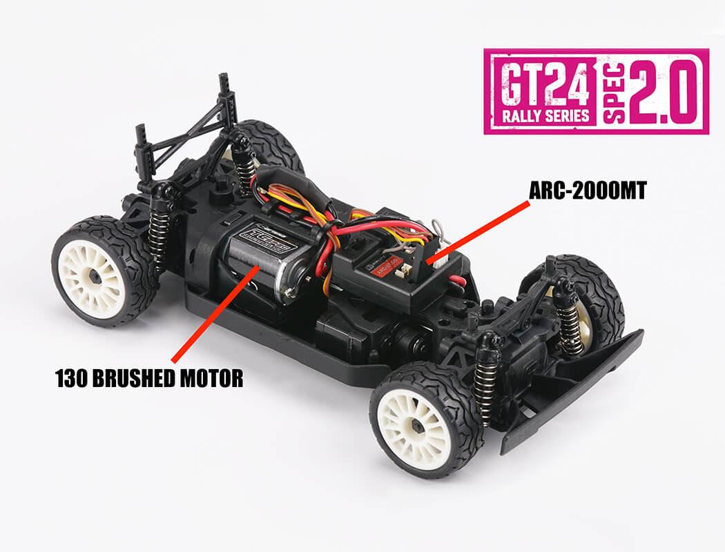 Carisma Gt24 2.0 Toyota Celica Gt-4 Brushed Edition 1/24 Rtr