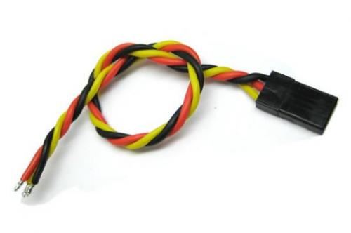 Etronix 15cm 22Awg Jr Twisted Servo Wire