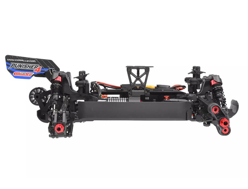 Corally Punisher 4 Brushless 4S Basher Truck Rtr - Blue