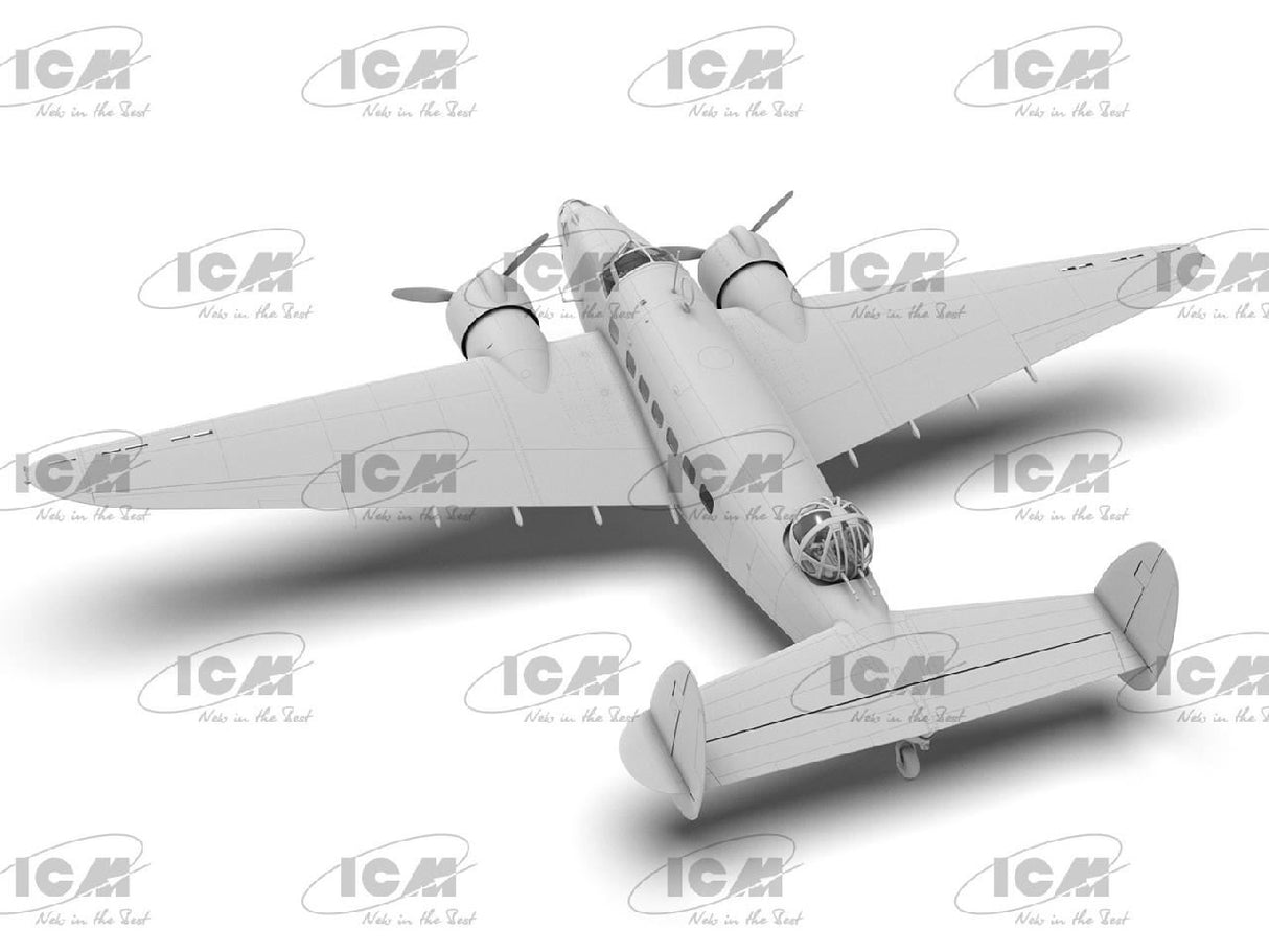 Icm Lockheed Hudson Mk. Iii Wwii British Reconnaissance Bomber