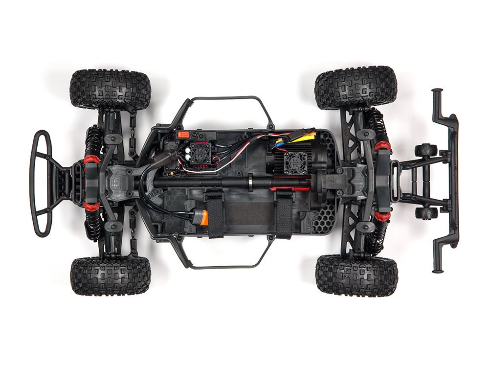 Arrma Senton 4X4 3S BLX Firma SLT3 Short Course Truck RTR Red/Blac