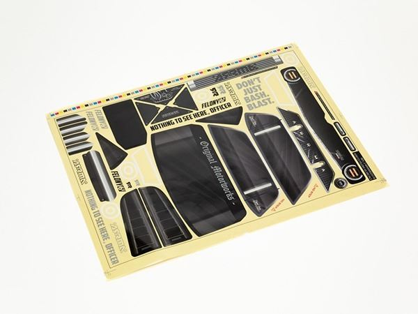 Arrma Felony 6S BLX Trimmed Body (Clear) -