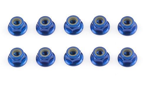 Team Associated Factory Team Blue 4mm Locknut