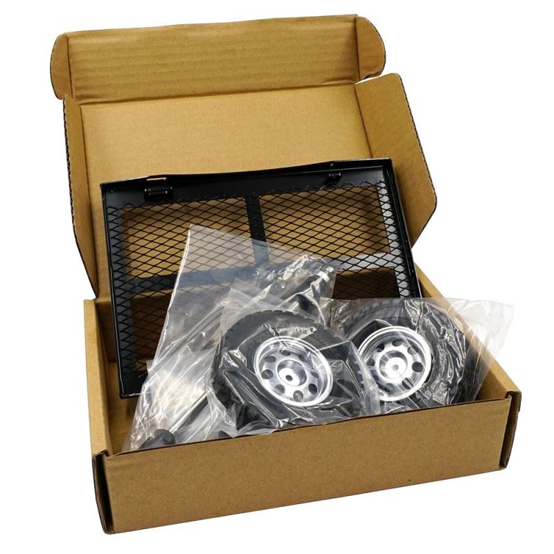 Yeah Racing 1/10 Metal Leaf Spring Hitch Mount Trailer V2