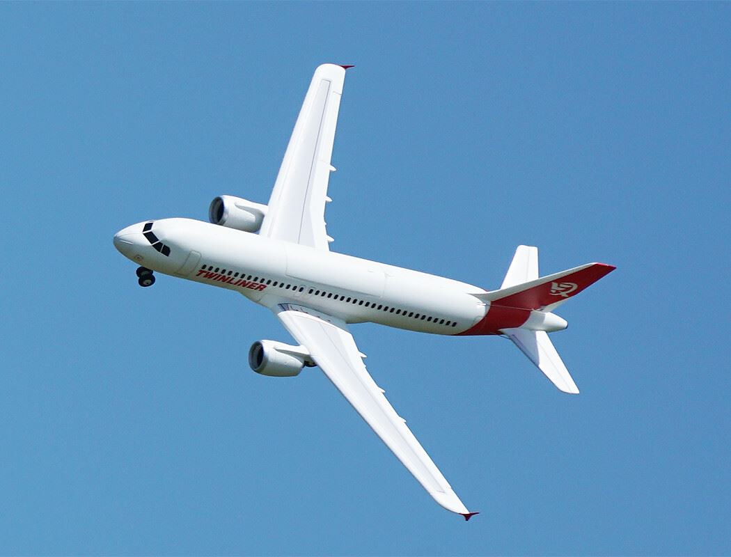 XFLY TWINLINER 40MM EDF JET w/o TX/RX/BATT BASE WHITE