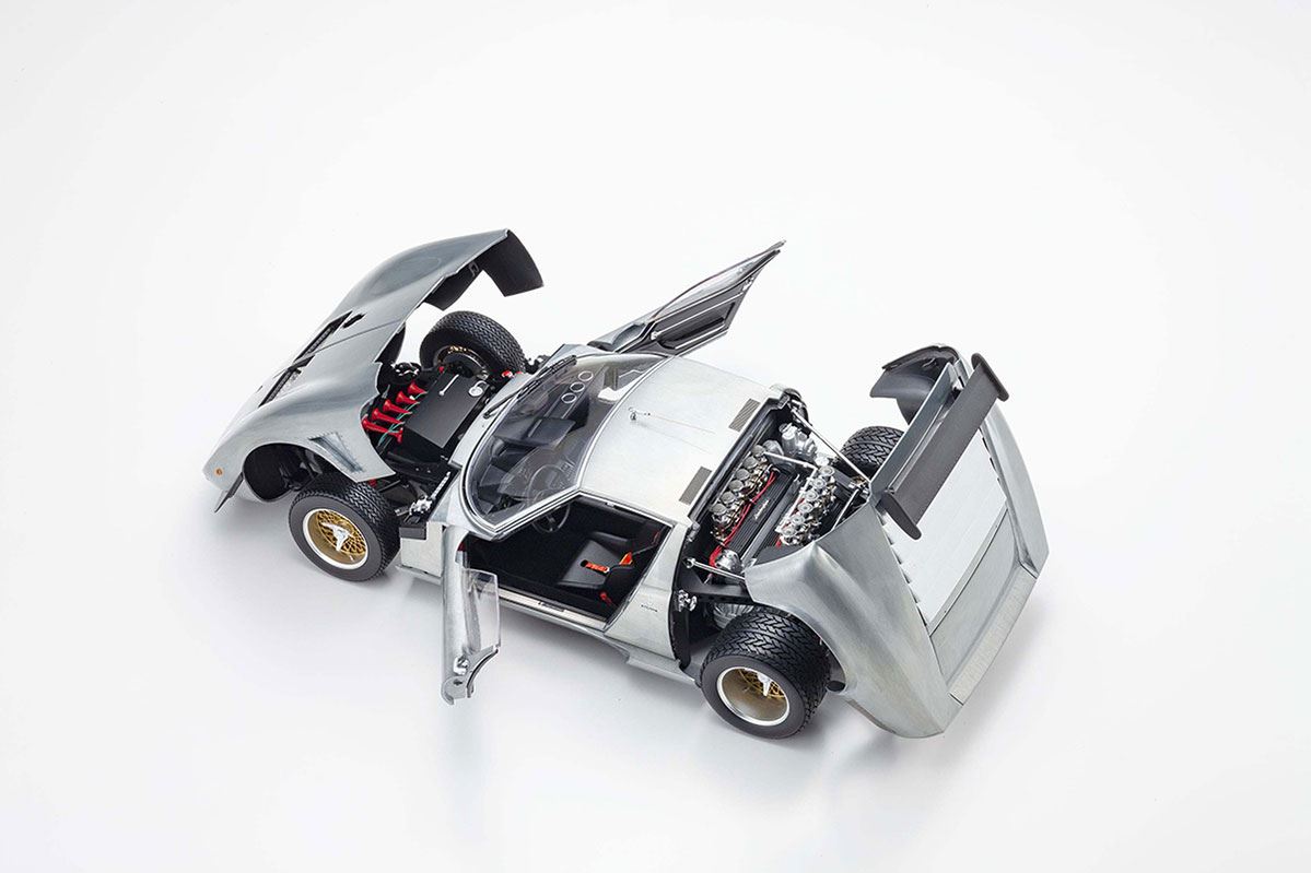 Kyosho 1:12 Lamborghini Miura Svr 1970 Polished Limited