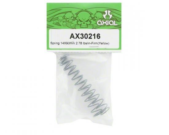 AXIAL Spring 14x90mm 2.78lbs/in Ylw Scorpion