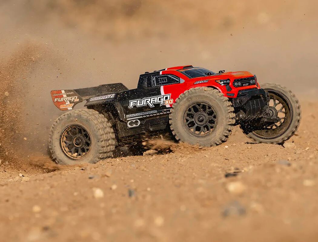 Corally Furago Xd Rtr Truck - Red