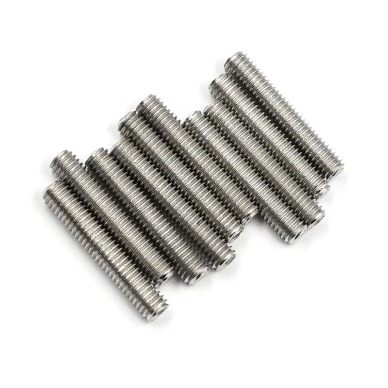 Yeah Racing Stainless Steel M3x16mm Hex Socket Screws 10 pcs
