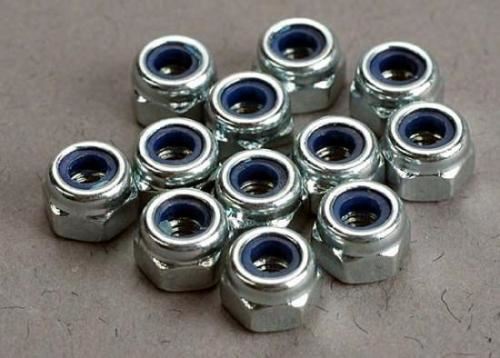 TRAXXAS Nuts, 3mm nylon locking (12)