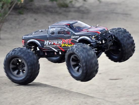 HOBAO HYPER MT PLUS ELECTRIC MONSTER TRUCK 80% ROLLING CHASSIS