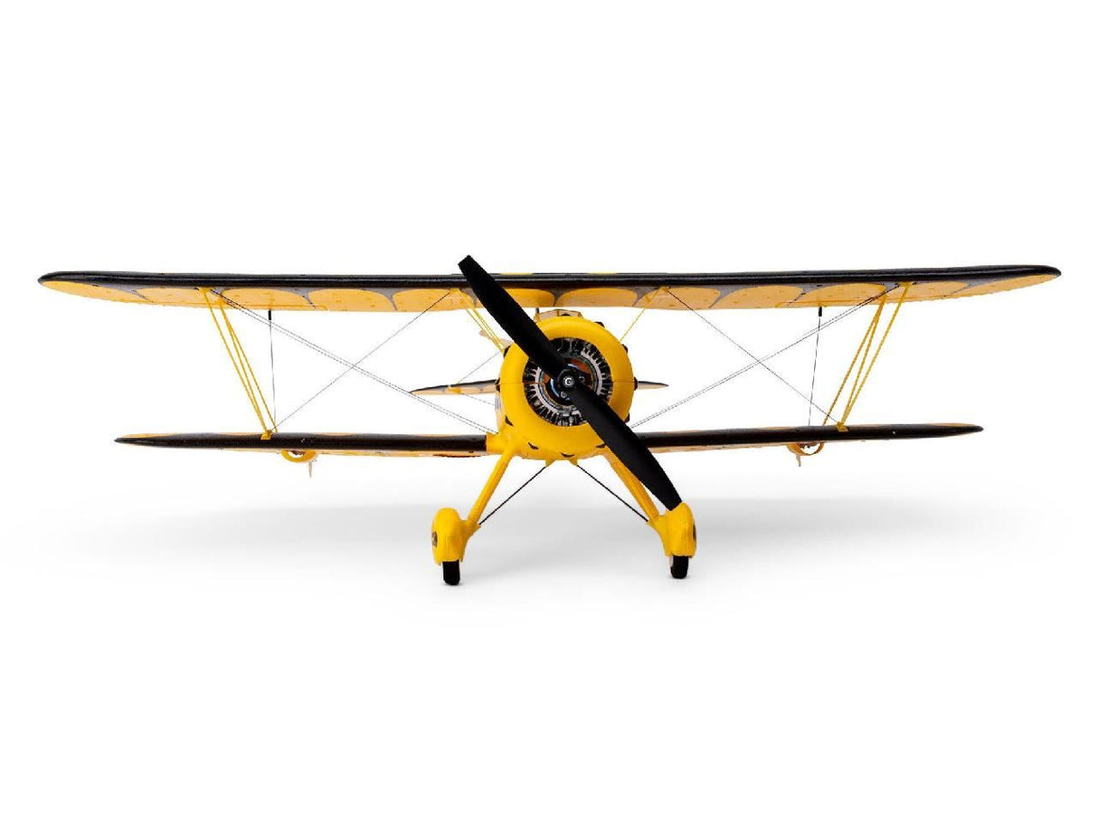 E Flite UMX WACO BNF Basic with AS3X and SAFE Select, Yellow
