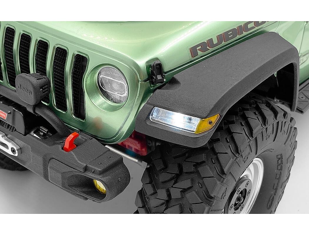 RC4WD FENDER FLARE SET W/ LIGHTS + LED LIGHTING SYSTEM FOR AXIAL 1/10 SCX10 III JEEP (GLADIATOR/WRAN