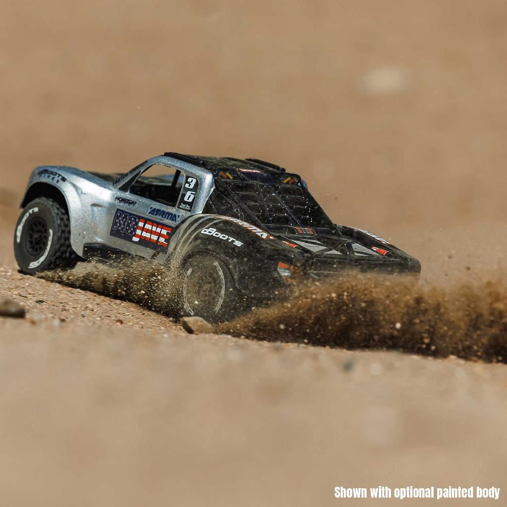 Arrma 1/16 Mojave Grom 4X4 Rta Kit Brushed Desert Truck (Battery &