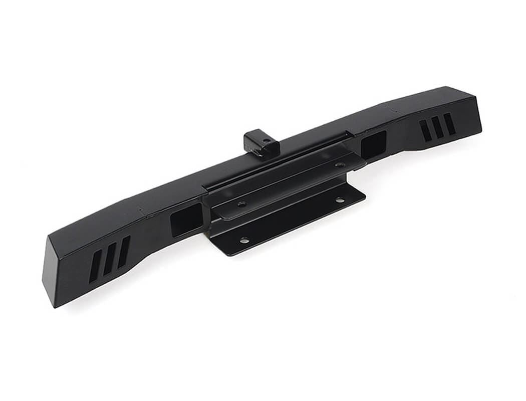 RC4WD EON METAL REAR HITCH BUMPER W/LED & DUAL EXHAUST FOR AXIAL SCX6 JEEP WRANGLER JLU