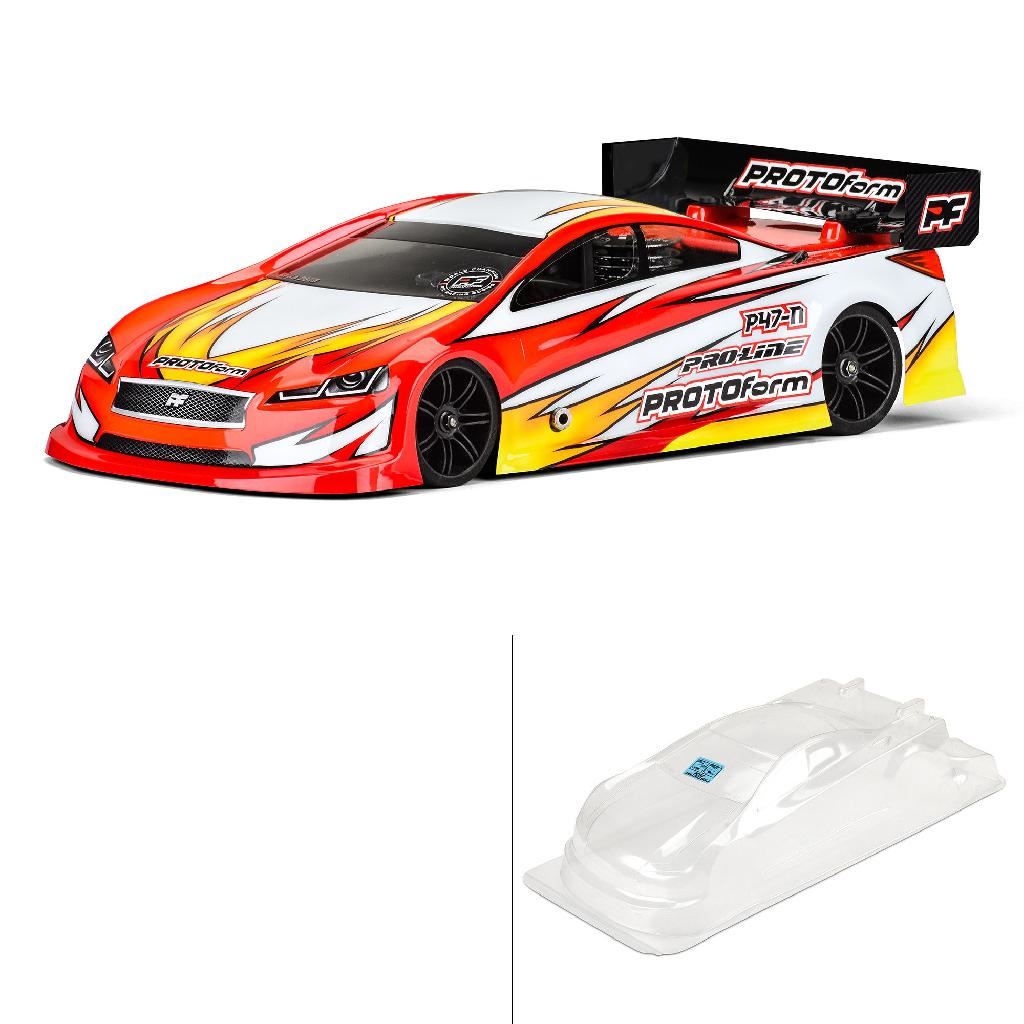 PRM 1/10 P47-N Light Weight Clear Body: 200mm Touring Car