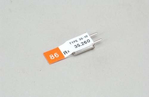 Futaba Ch 86 (35.260)FM Rx Xtl DC