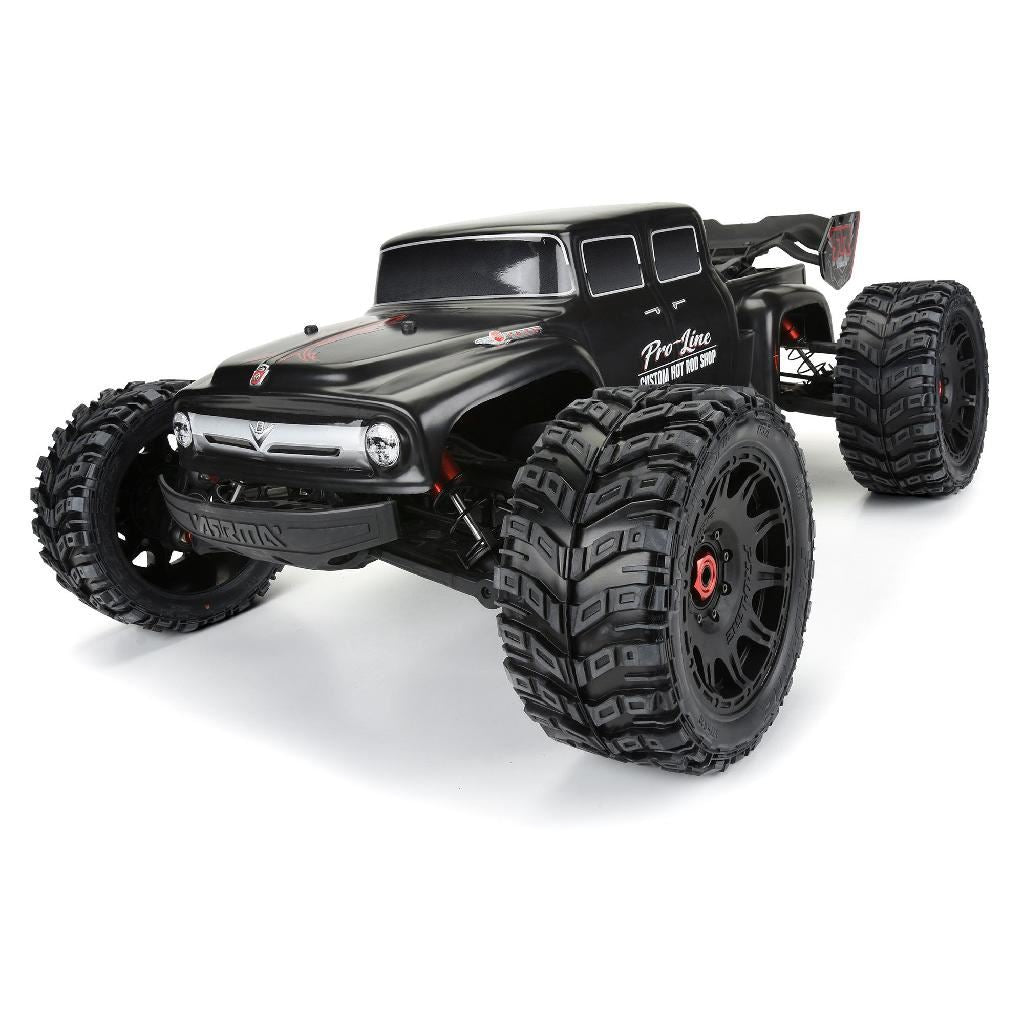 Pro 1/5 Pre-Cut Ford F-100 Bash Armor Black Body: Kraton 8S