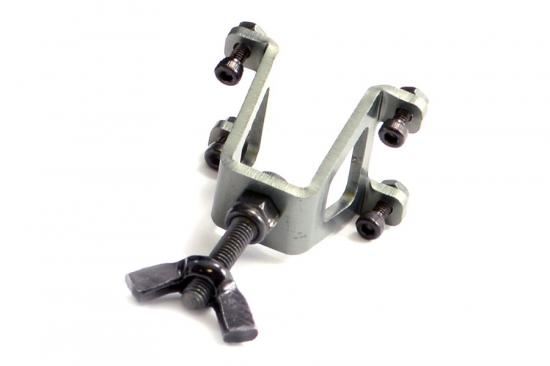 FTX OUTBACK SPARE TYRE MOUNT & TYRE/6 HEX WHEEL BLACK