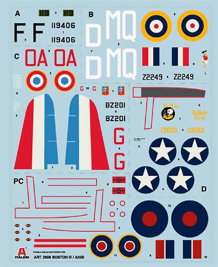 Italeri A-20B / Boston III RR