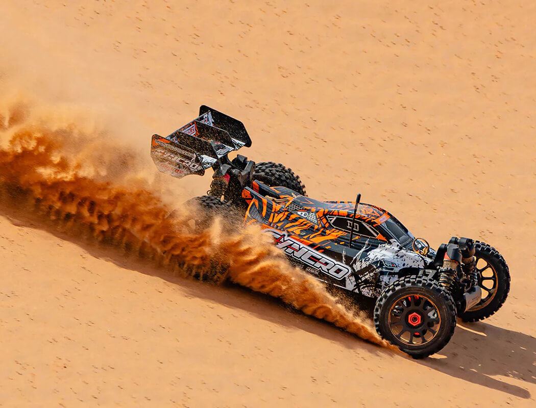 Corally Syncro-2 1/8 Brushless 3-4S Basher Buggy Rtr - Orange