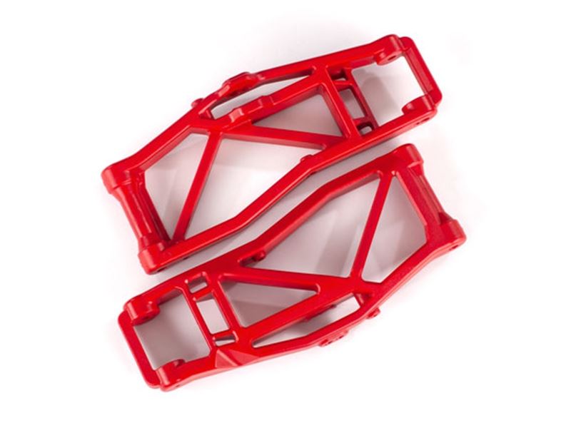 Traxxas WideMaxx Lower Suspension Arms (2) - Red