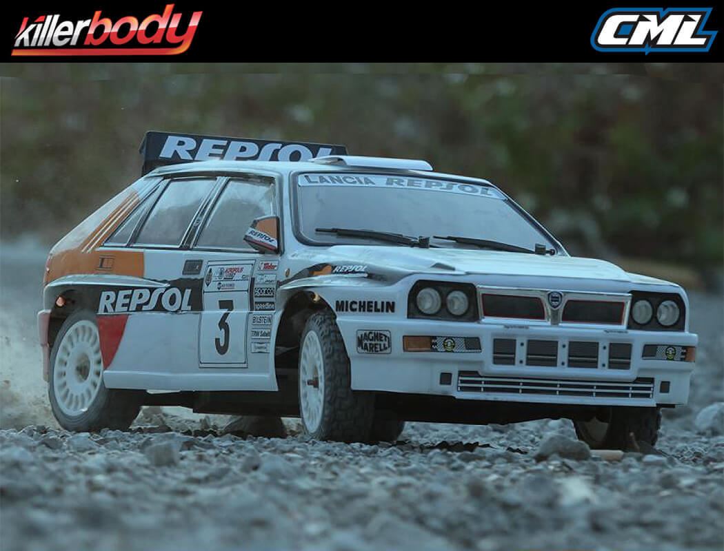 Killerbody Lancia Delta Repsol '93 Rally Kit On Venus Chassis