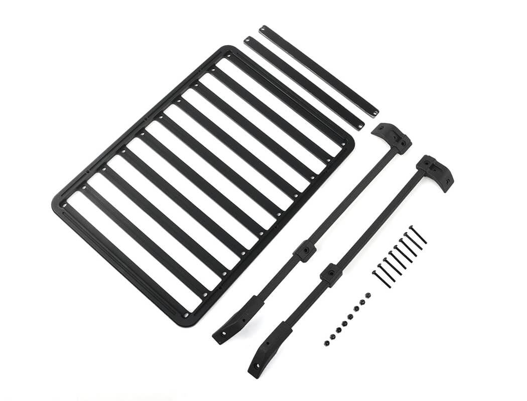 RC4WD ROOF RAILS & METAL ROOF RACK FOR TRAXXAS TRX-4 2021 BRONCO (STYLE A)