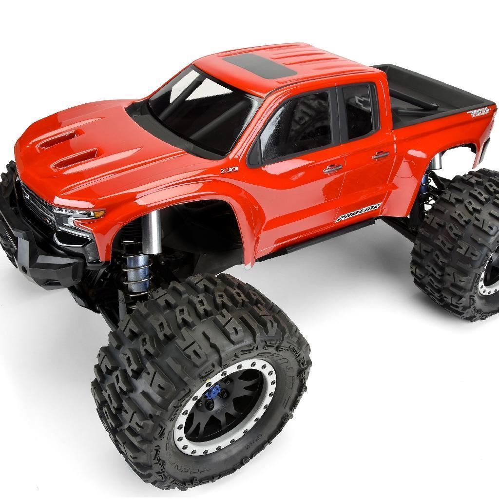 Proline 1/5 Pre-Cut 2019 Chevy Silverado Z71 Trail Boss Clear Body: