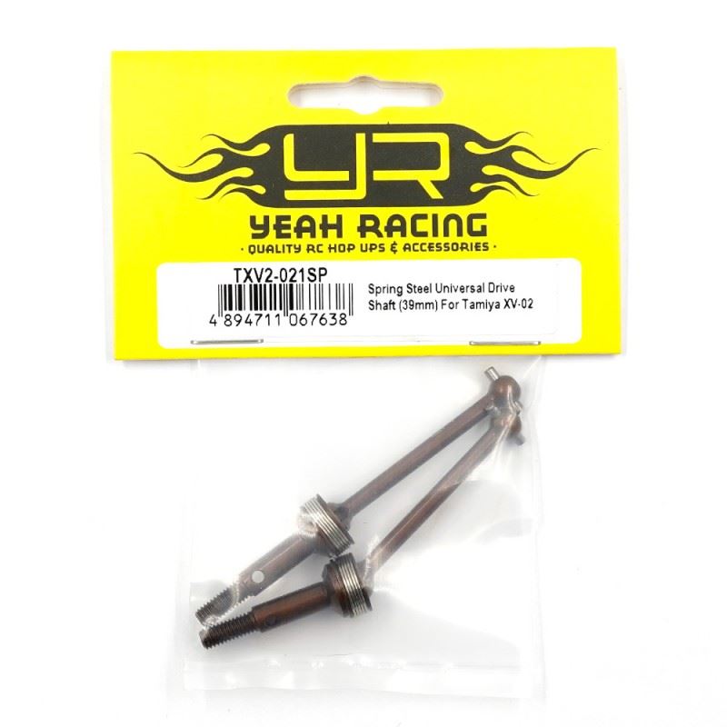 Yeah Racing Spring Steel Universal Drive Shaft (39Mm) For Tamiya Xv-02