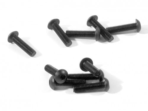 HPI Button Head Screw M3X12mm (Hex Socket/10 Pcs)