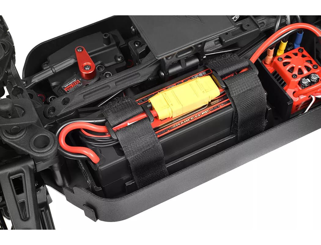 Corally Punisher 4 Brushless 4S Basher Truck Rtr - Red