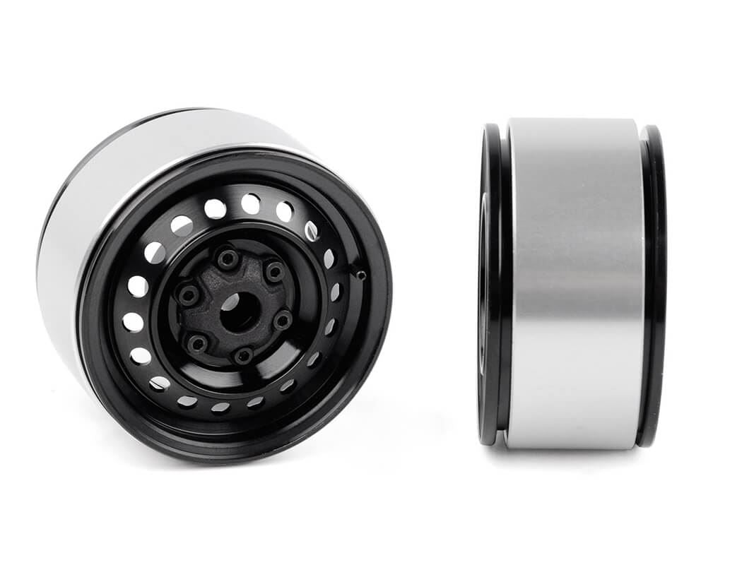 RC4WD RAD 1.9 ALUMINUM INTERNAL BEADLOCK WHEELS (BLACK)