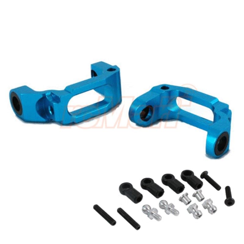 Yeah Racing Aluminum Bearing C-Hub Blue For TA01 / TA02