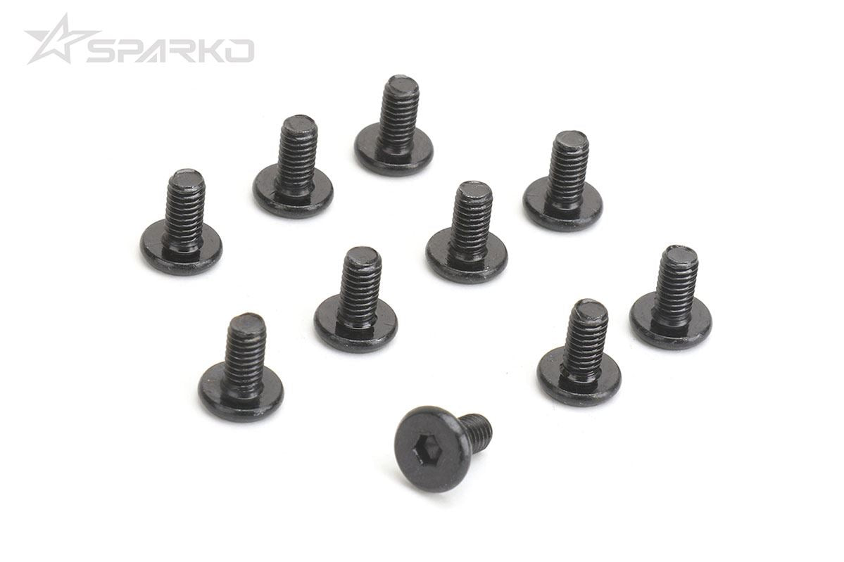 Sparko F8 I-Head Screw Thin M4X8Mm (10Pcs)