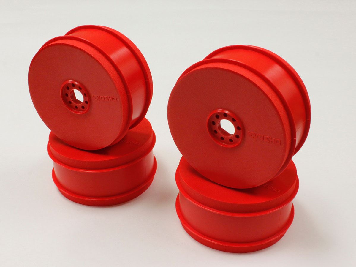 Wheel Kyosho Inferno Mp9-Mp10 (4) Red
