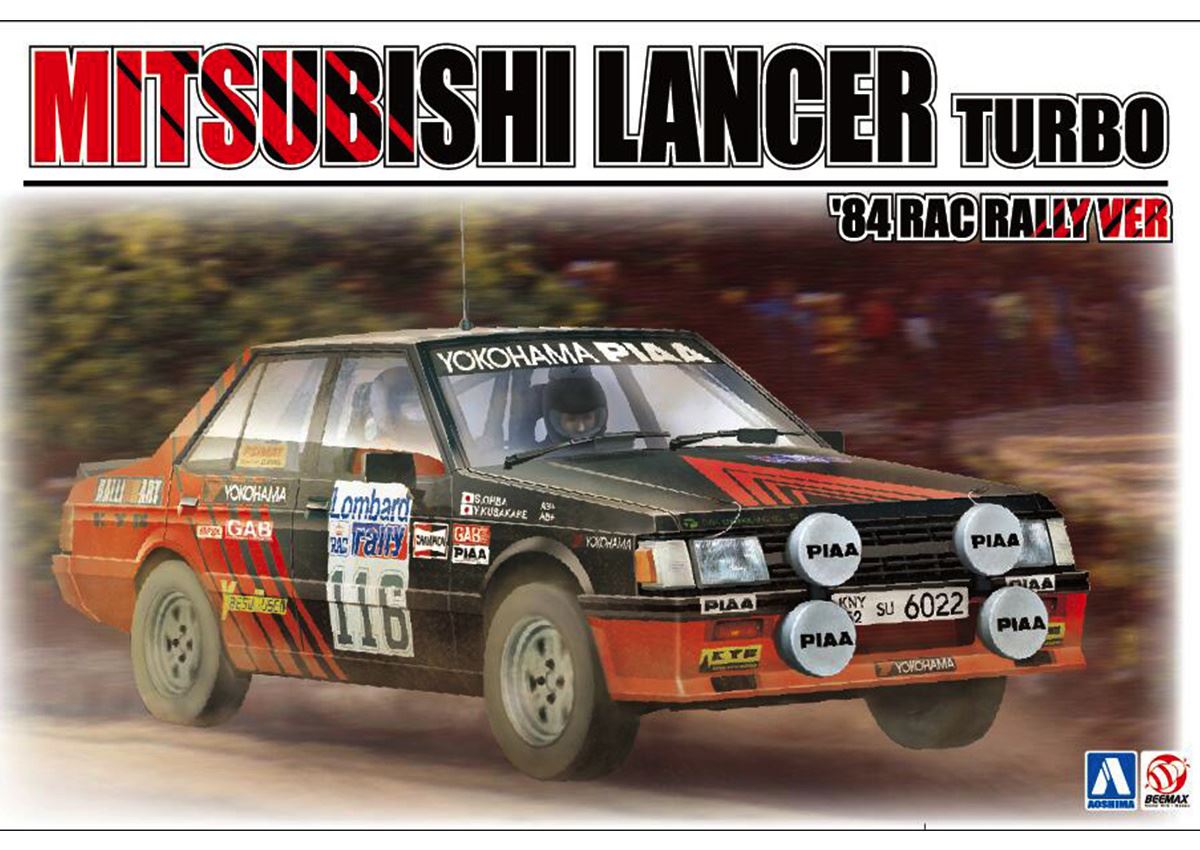 BEEMAX Mitsubishi Lancer rally 1984